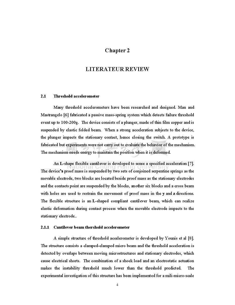 Design of threhold accelerometer based on multisable mechanism: Doctor of philosophy - Major: Multistable mechanism#Thiết kế gia tốc kế dạng ngưỡng trên kết cấu đa vị trí cân bằng