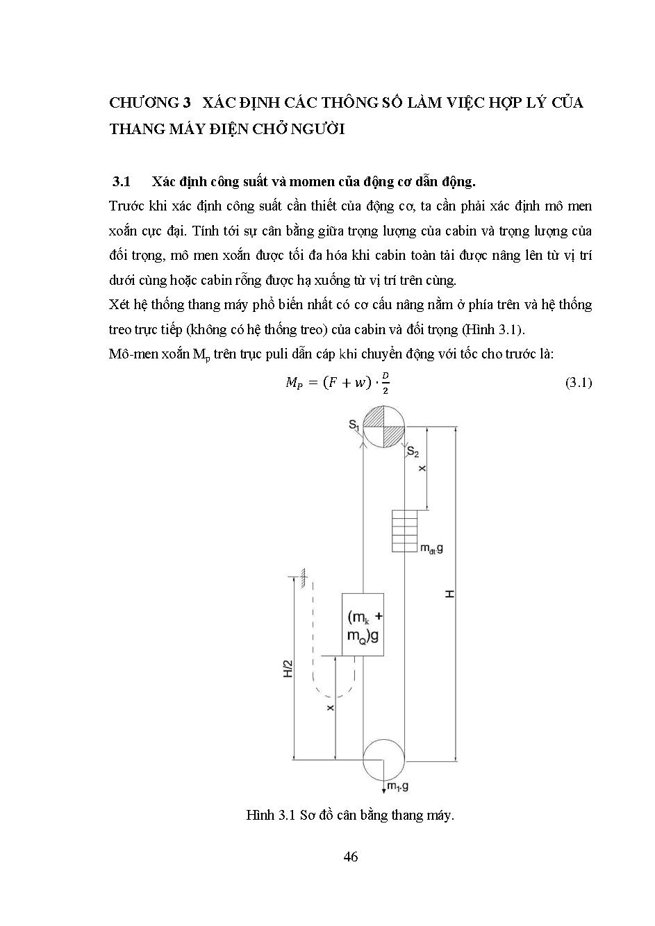 Nghiên cứu xác định các thông số làm việc hợp lý của thang máy điện chở người theo điều kiện sử dụng tại Việt Nam: Luận văn Thạc sĩ - Chuyên ngành: Kỹ thuật Cơ khí