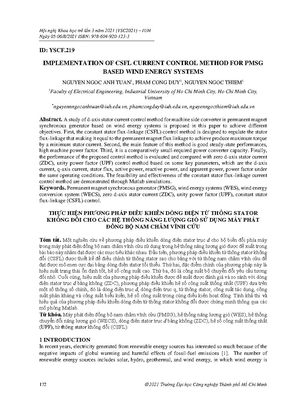 Implementation of csfl current control method for pmsg based wind energy systems