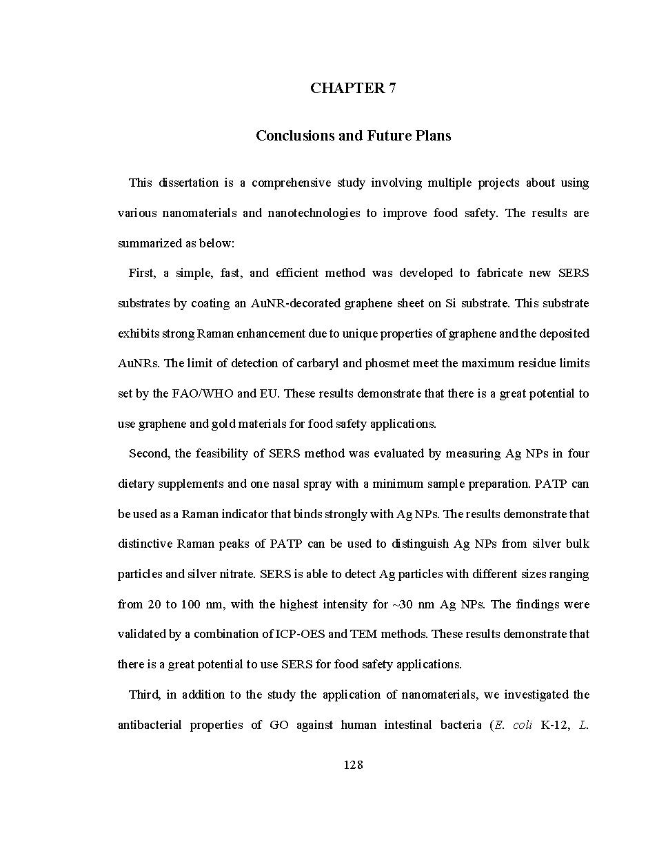 Antibacterial, plasmonic and toxic properties of engineered nanoparticles: Doctor of Philosophy - Departmentof Human Nutrition#Hoạt tính kháng vi sinh vật, plasmonic và độc tính của vật liệu kích thước nano.