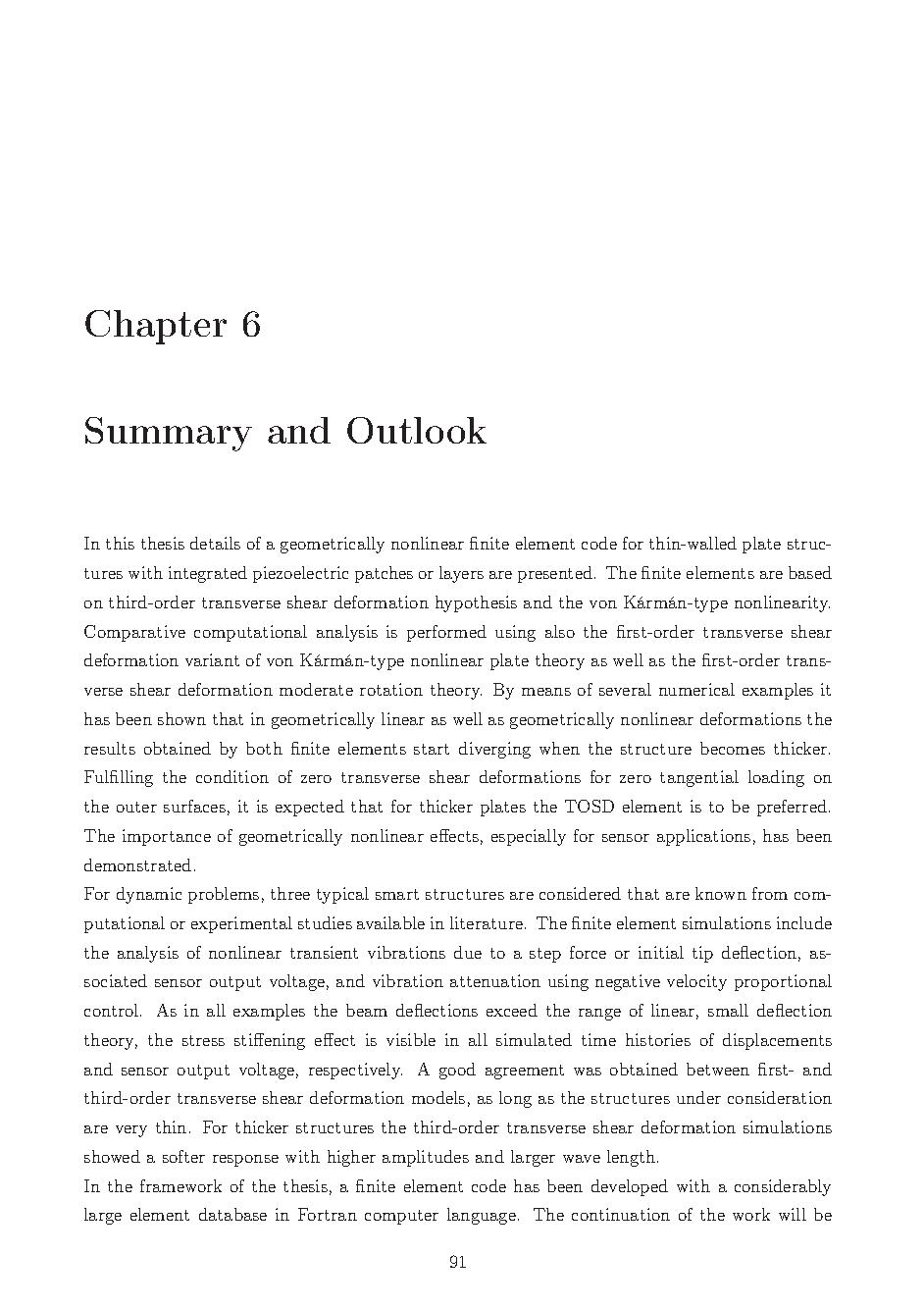 Geometrically Nonlinear Higher-Order Shear Deformation FE Analysis of Thin-Walled Smart Structures: Doctor of Philosophy - Major: Mechanics#Phân tích phần tử hữu hạn phi tuyến hình học biến dạng cắt bậc cao của kết cấu thông minh thành mỏng