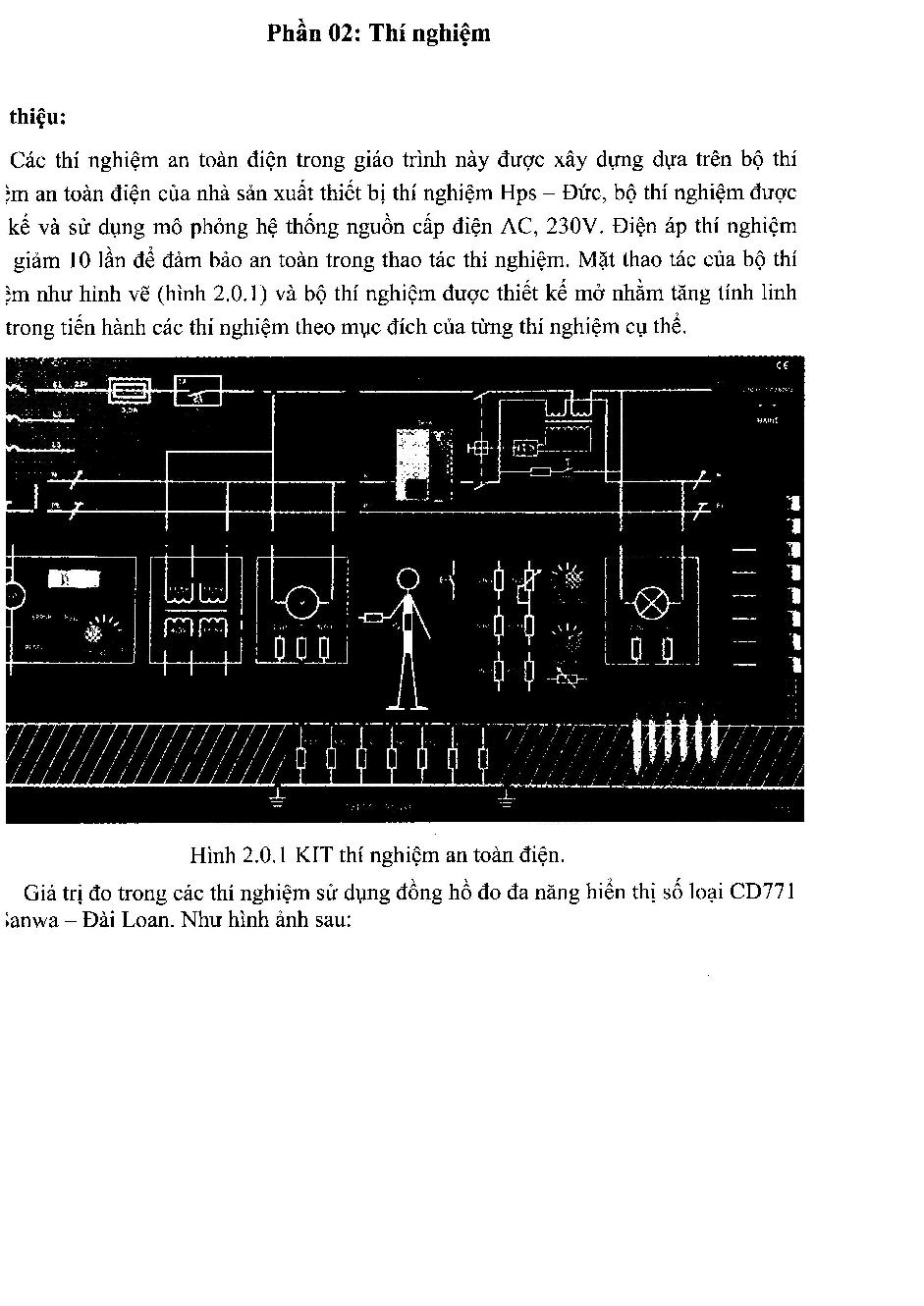 Giáo trình thí nghiệm an toàn điện