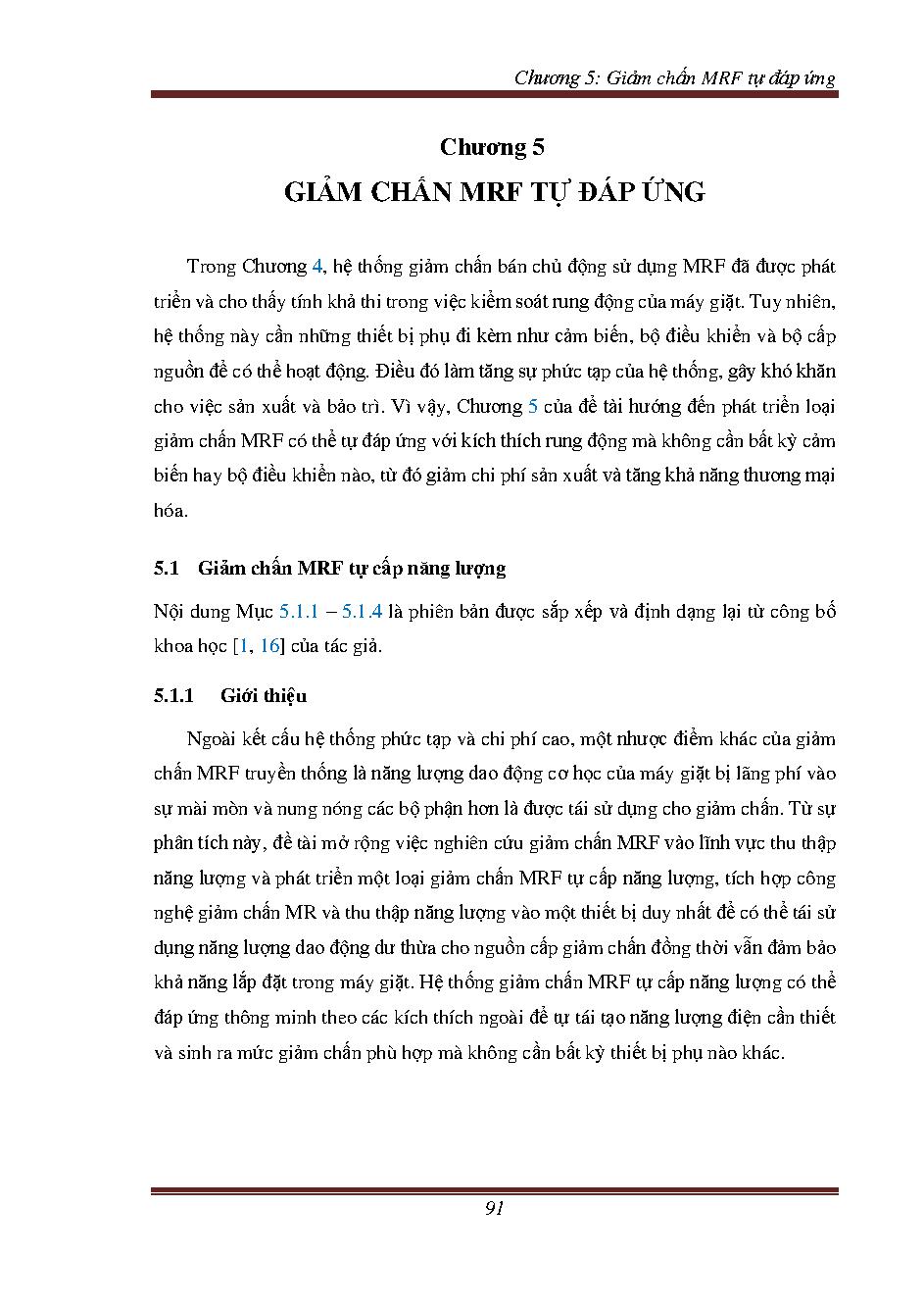 Thiết kế, mô hình hóa và điều khiển hệ thống giảm chấn cho máy giặt cửa trước sử dụng vật liệu thông minh: Luận án Tiến sĩ - Chuyên ngành: Cơ kỹ thuật