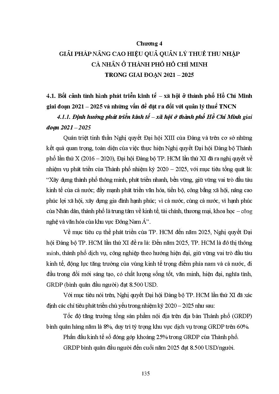 Nâng cao hiệu quả quản lý thuế thu nhập cá nhân trên địa bàn Thành phố Hồ Chí Minh: Luận án Tiến sĩ kinh tế - Chuyên ngành: Kinh tế phát triển