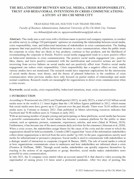 Consumer social responsibility, perceived quality, trust in producers and repurchase intention for organic food: evidence from an emerging economy