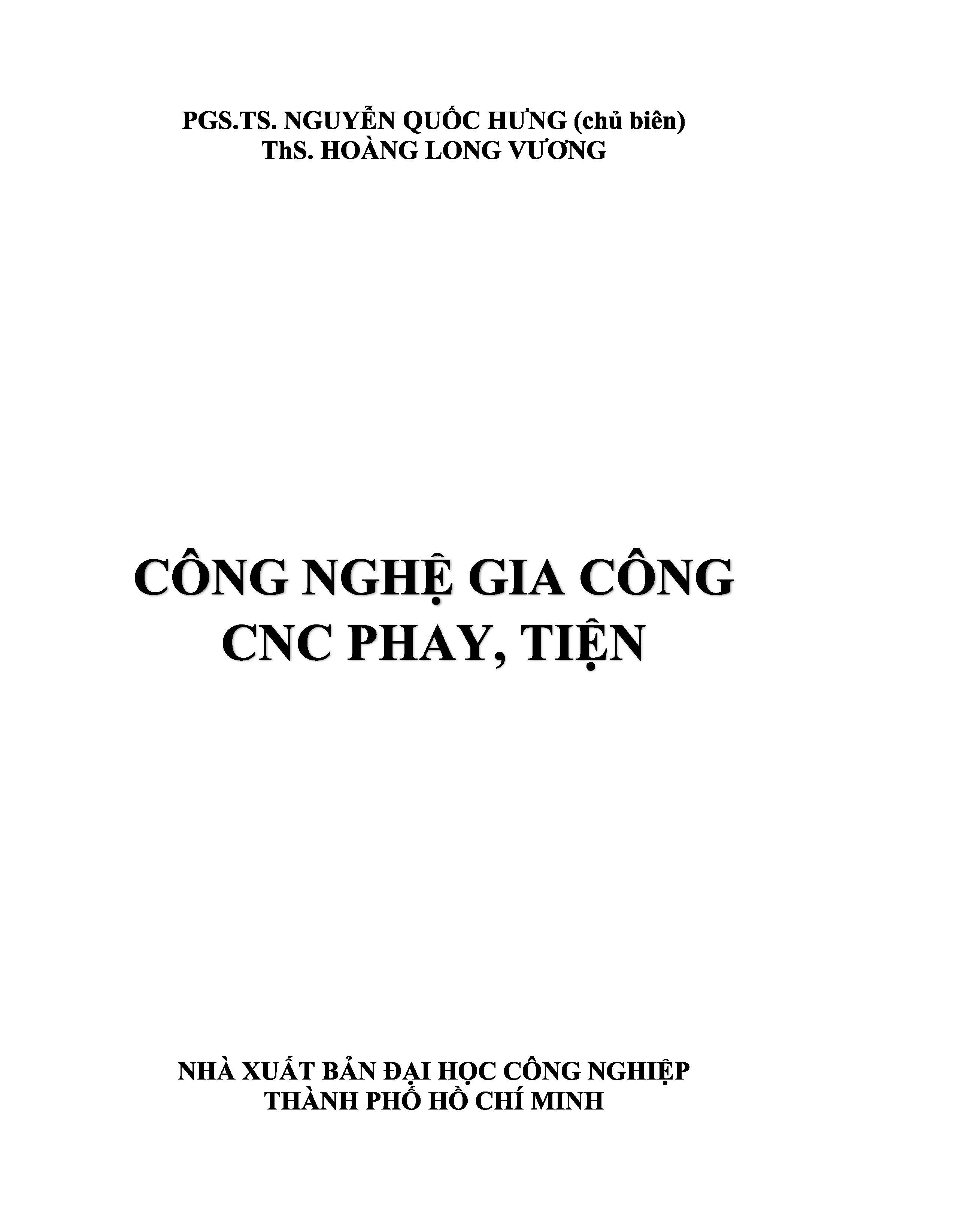 Công nghệ gia công CNC phay, tiện