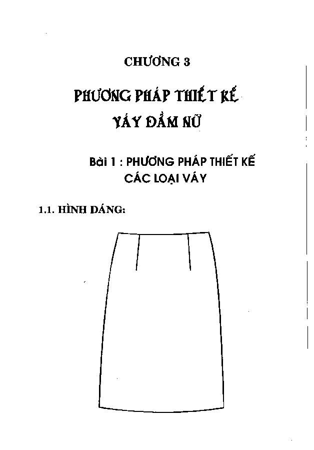 Giáo trình môn học thiết kế trang phục 2