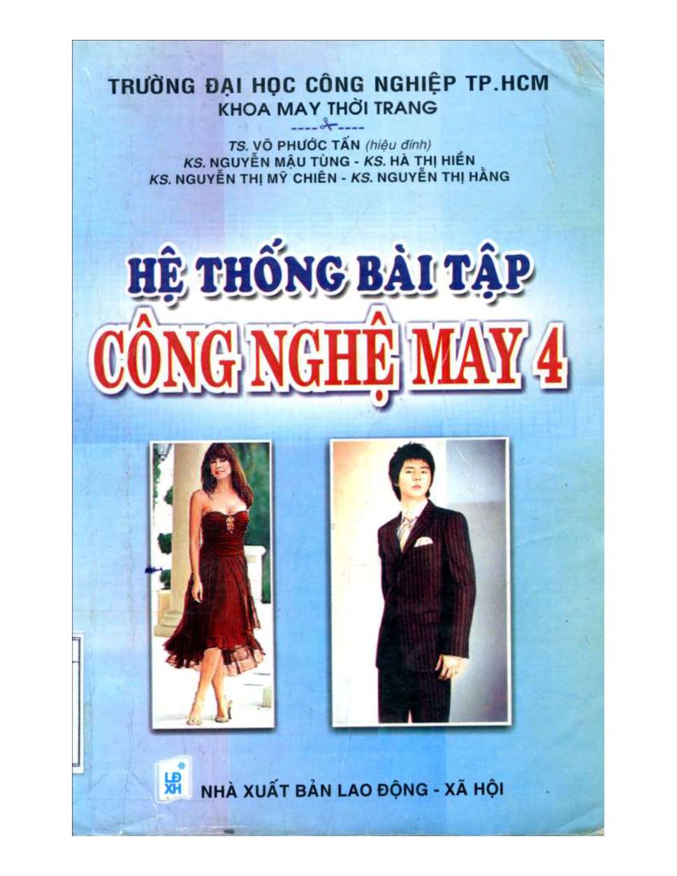 Hệ thống bài tập công nghệ may 4